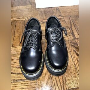 Dr. Martens 8053 Leather Platform Shoes